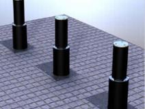 Anti-Ram Telescopic Rising Bollard